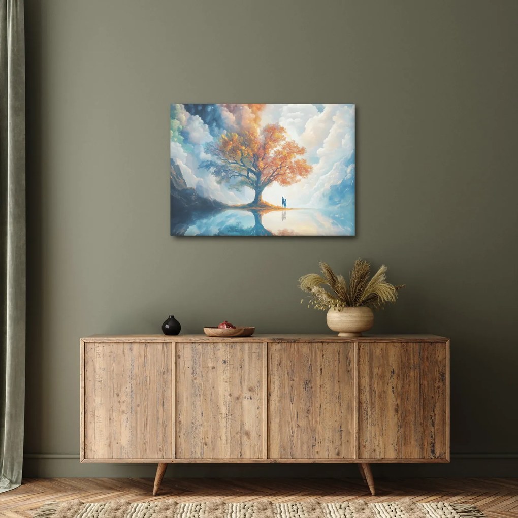 Tablou – Arborele vieții și al iubirii (70x50 cm)