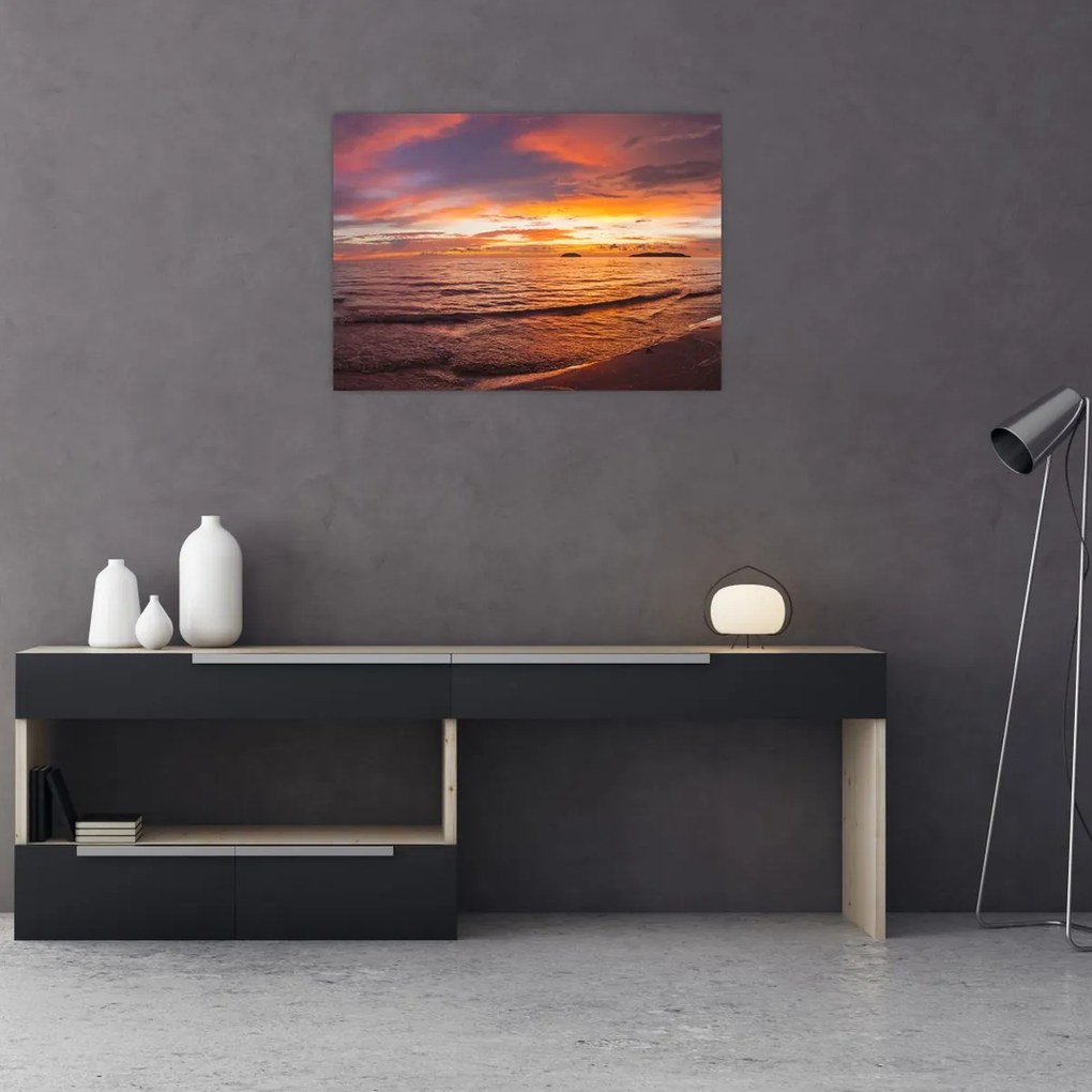 Tablou - Apus de soare (70x50 cm)