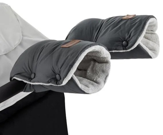 PETITE&MARS - Set sac de iarnă 3în1 JIBOT + mânuși JASIE gri