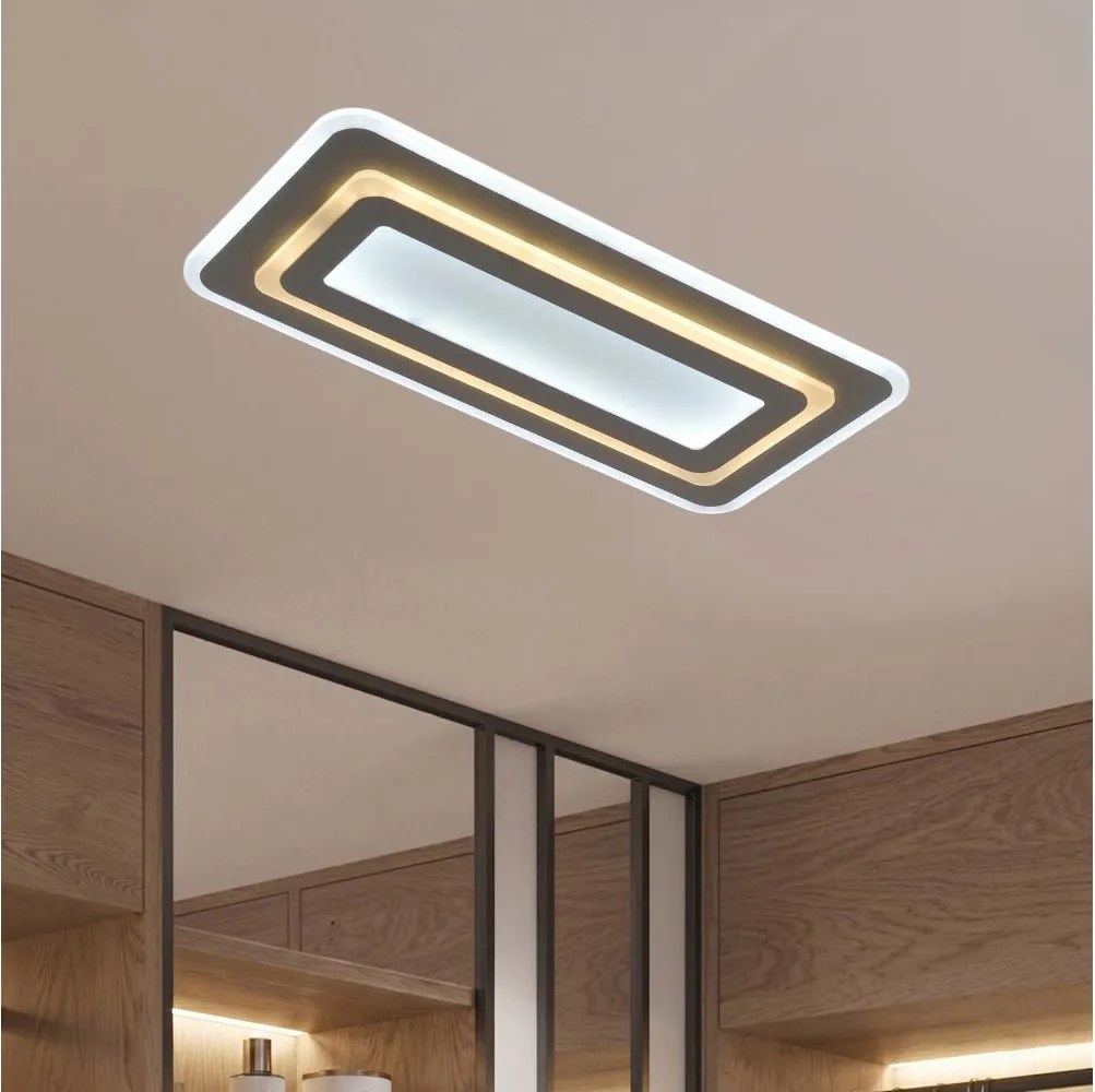 Plafonieră LED reglabilă LED/85W/230V 3000-6500K + telecomandă