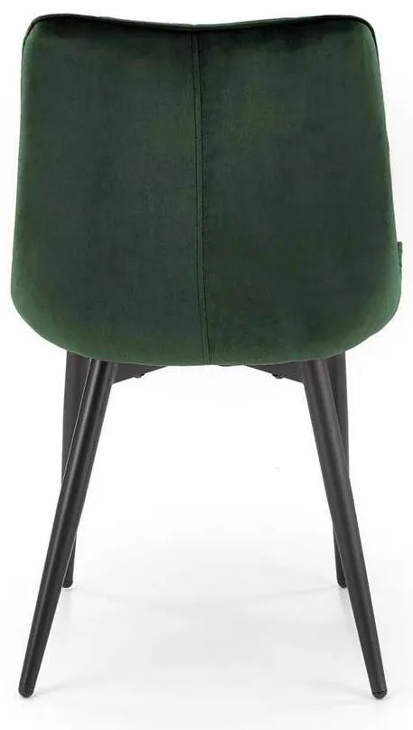 Scaun de bucătărie Daphne, verde închis
