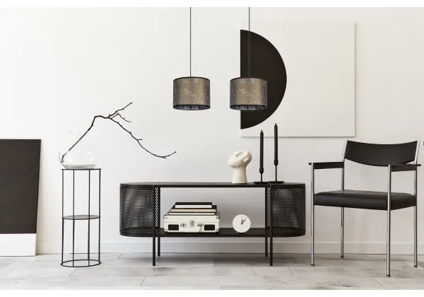 Lustră pe cablu REZO 2xE27/60W/230V aurie