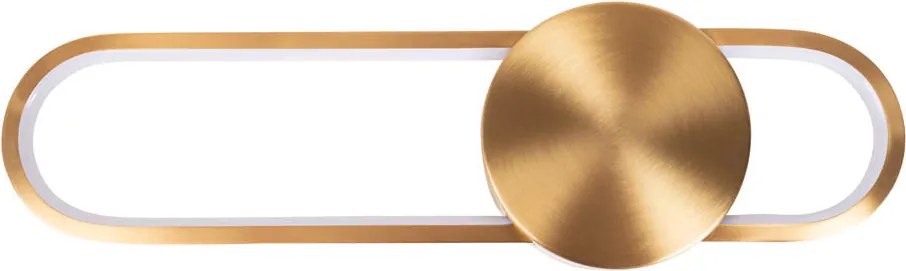 Aplica LED Erste Zenith 24W Auriu IP20 Design Modern Corp Iluminat Interior cu Temperatura Reglabila 3CCT Metal Acrilic pentru Living si Hol