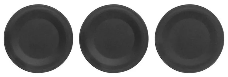 Set recipiente depozitare Brabantia ReNew 1004183, 3 piese, Baza moale anti-alunecare, Gri inchis
