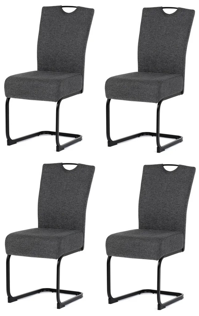 Set de scaune de sufragerie DCL-E2008 GREY2, 4buc.