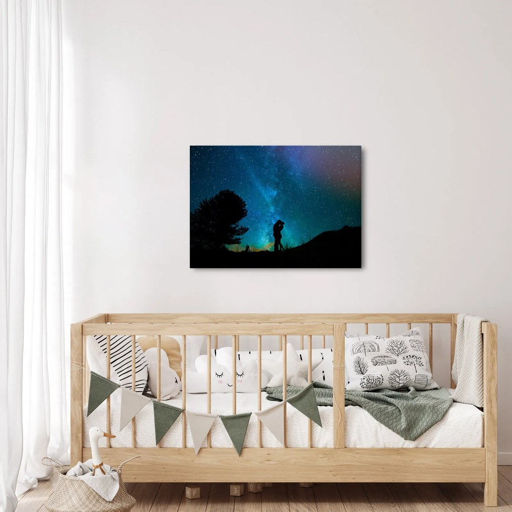 Tablou - Întâlnire sub stele (70x50 cm)