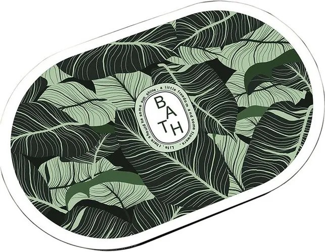 Covoraș de baie verde 60x100 cm Aleas – Foutastic