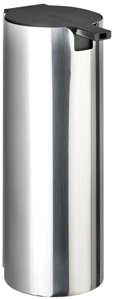 Dozator sapun lichid cu suport autoadeziv, Wenko, Detroit Turbo-Loc®, 6 x 16.5 x 8 cm, inox