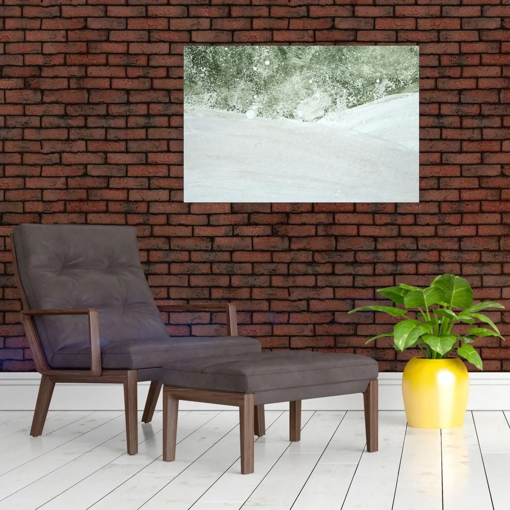 Abstract din pensule (90x60 cm)