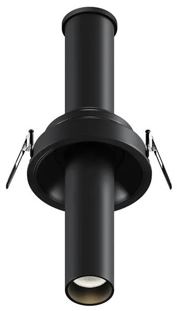 Spot LED incastrabil rotativ retractabil Focus T negru