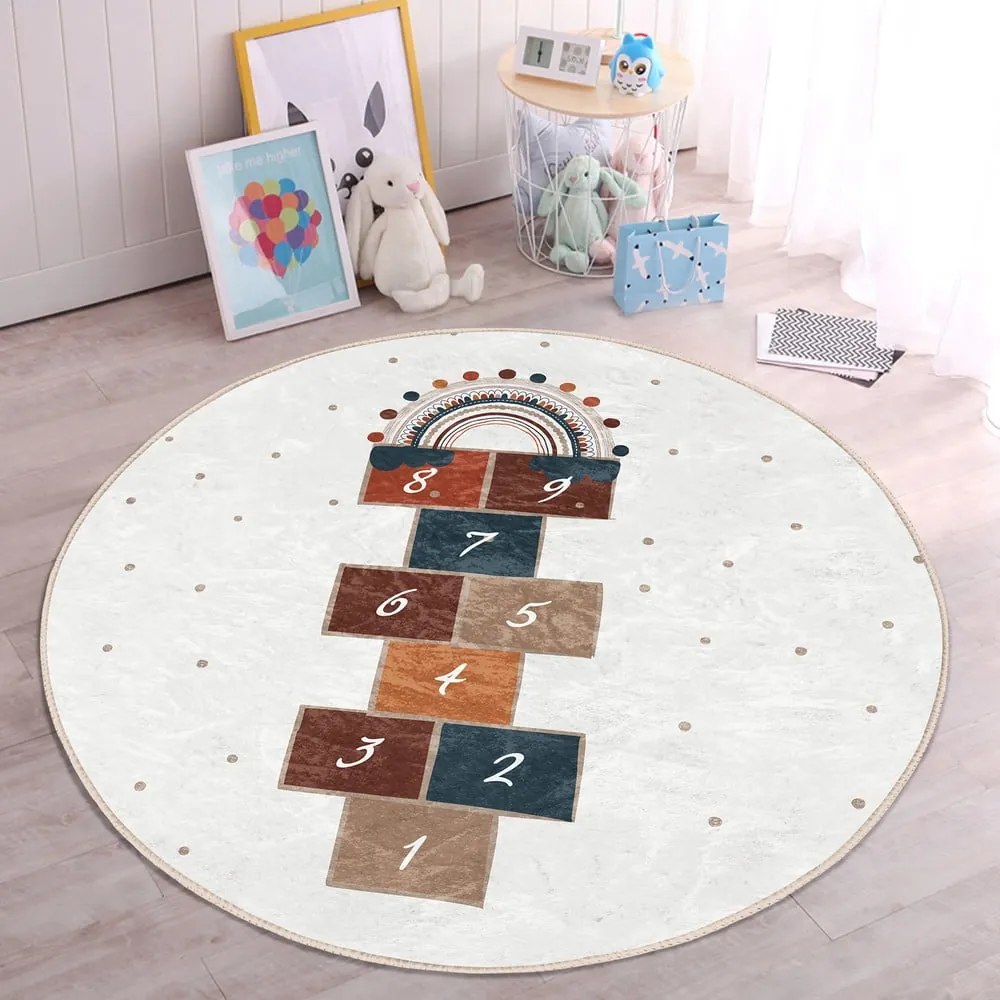 Covor pentru copii crem ø 100 cm Comfort – Mila Home