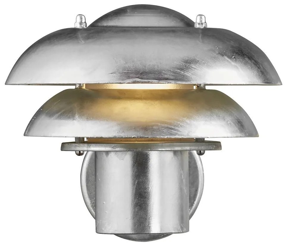 Aplica de perete pentru iluminat exterior modern, IP54 Kurnos 20 galvanizat 2118061031 NL