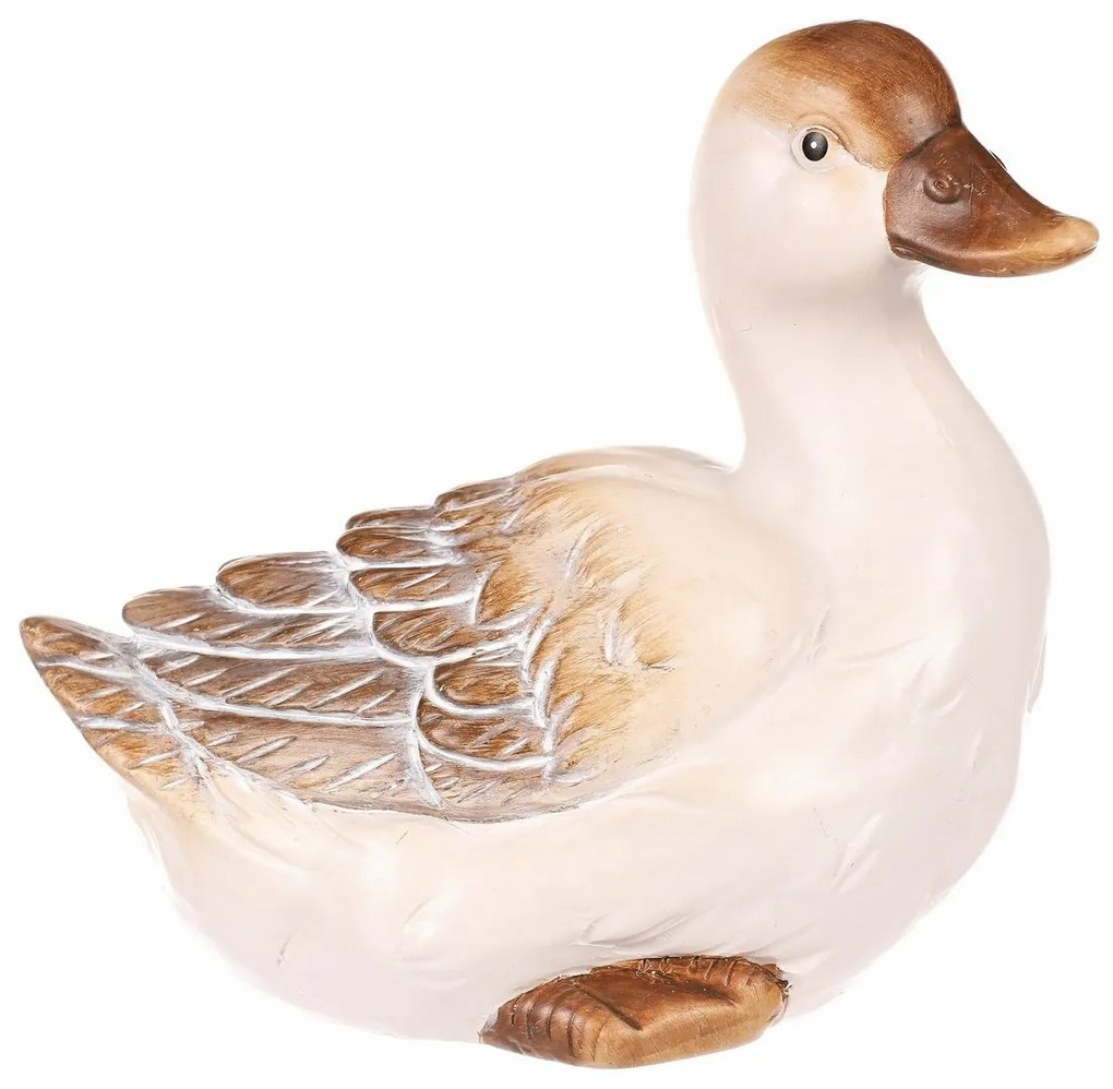 Decorațiune de grădină Rață, 17 x 10 x 17 cm,ceramică