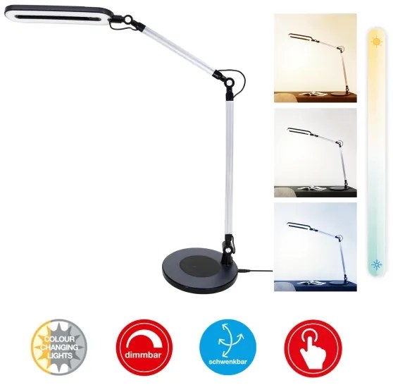 Lampă LED tactilă dimabilă de masă LED/6,6W/230V 3000/4000/6000K Brilo