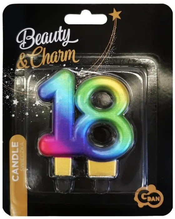 Colorat Galaxy Lumânare numărul 18