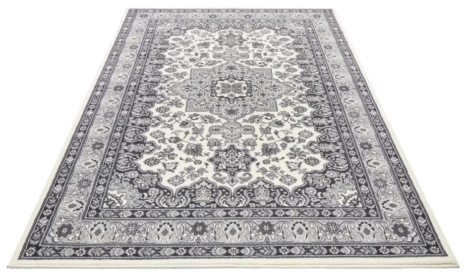 Covor Nouristan Parun Tabriz, 120 x 170 cm, crem - gri