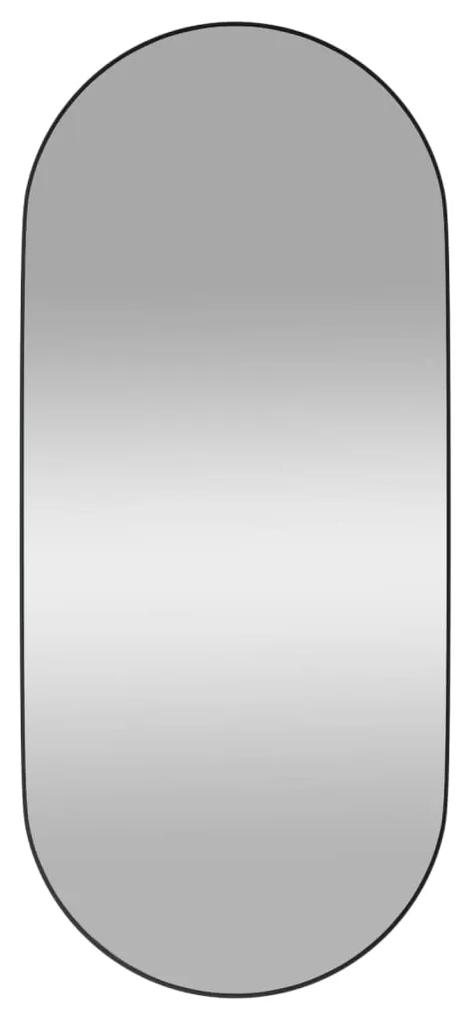 Oglinda de perete, negru, 35x80 cm, ovala 1, Negru, 35 x 80 cm