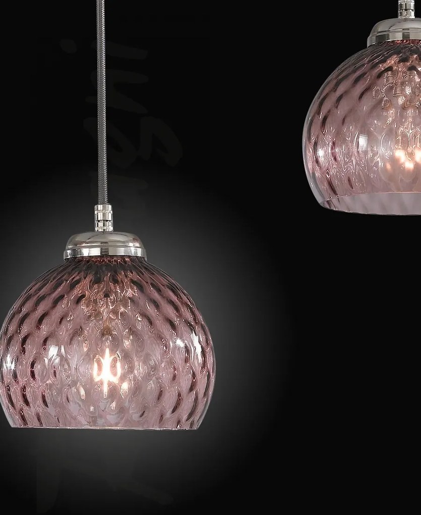 Lustra moderna cu 5 pendule design italian 10006 Amethyst