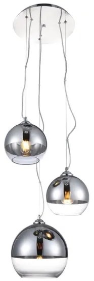 Abajur de rezervă din sticlă pentru lustră Azzardo BALL mic d. 18 cm