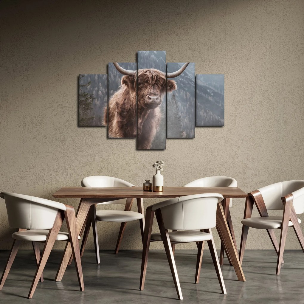 Tablou - Vaca Highlander (150x105 cm)