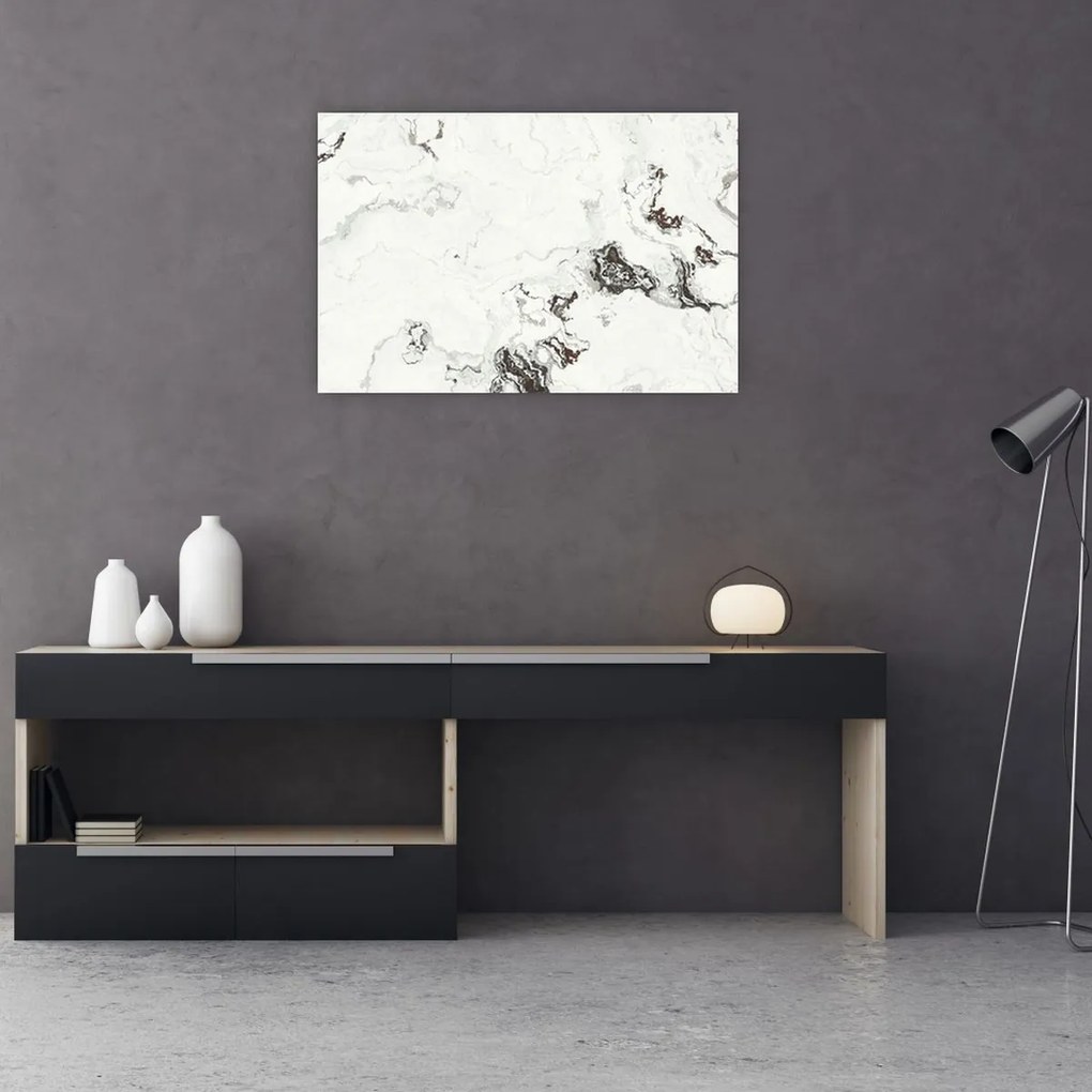 Tablou - Marmură albă (90x60 cm)