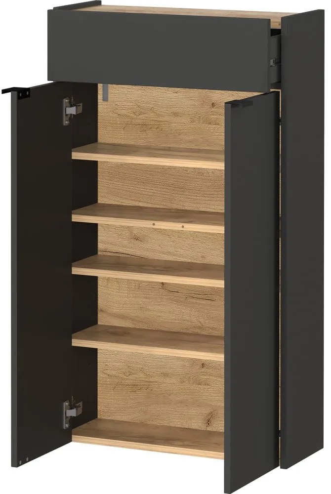 Dulap gri antracit 56x97x22 cm Ameca – Germania