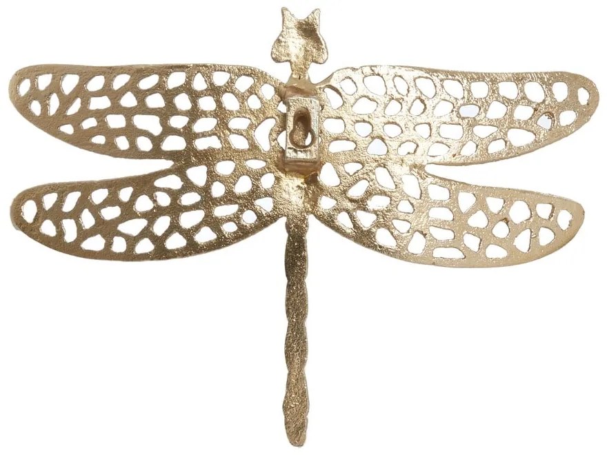 Decorațiune de perete din metal 24x17,5 cm Dragonfly – Light & Living