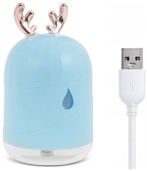 Difuzor de arome LED USB 200ml Deer Blue