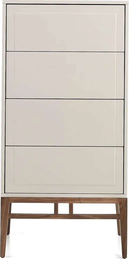 Dulapior elegant cu 4 sertare, design modern Platin AC-CP1709-A