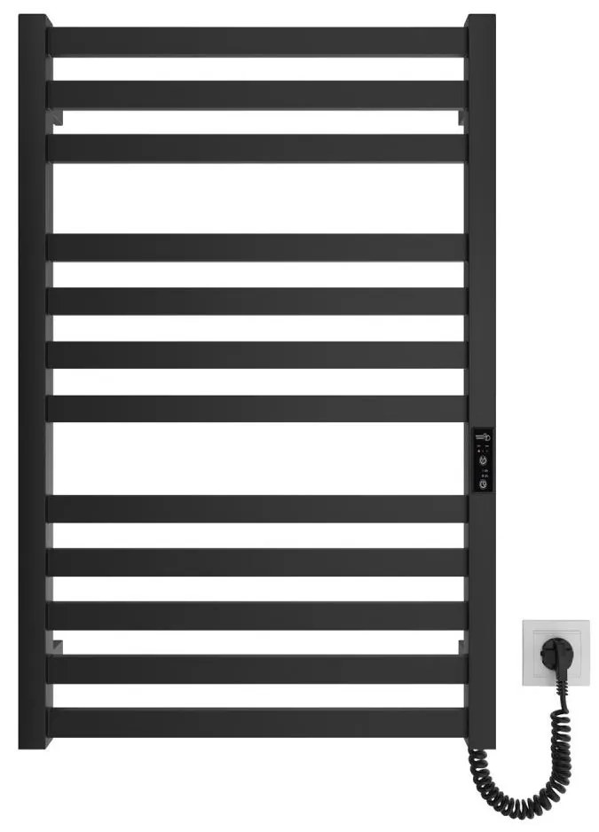 Radiator portprosop HF OXFORD 170W/230V 77x53 cm negru