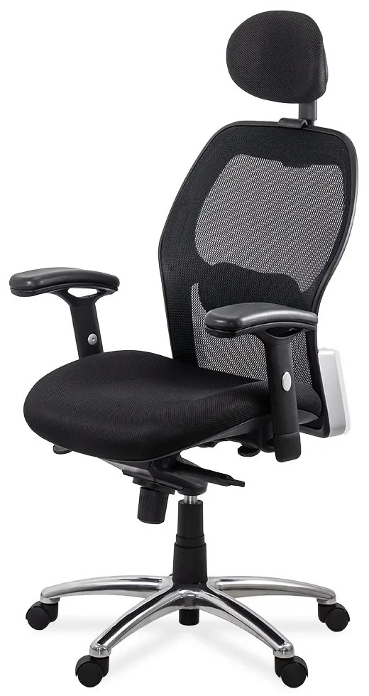 Scaun ergonomic SYYT 9513 negru, suport 150 kg și cotiere reglabile