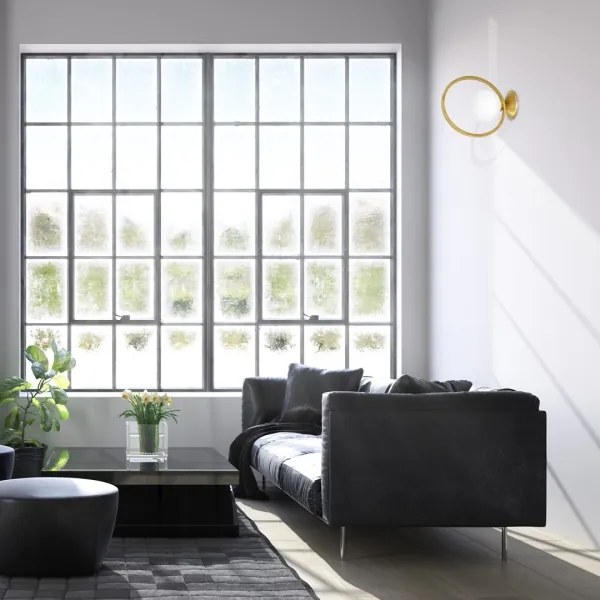 Aplică perete VIENNA 1xE14/40W/230V auriu