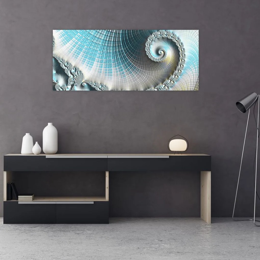 Tablou - Spirale texturate (120x50 cm)