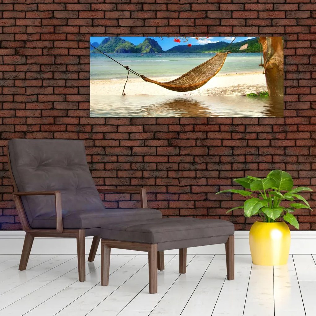 Tablou - Relax la plajă (120x50 cm)