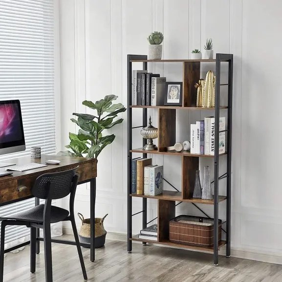 Biblioteca Vintage, Maro Rustic, 154,5 x 74 x 30 Cm