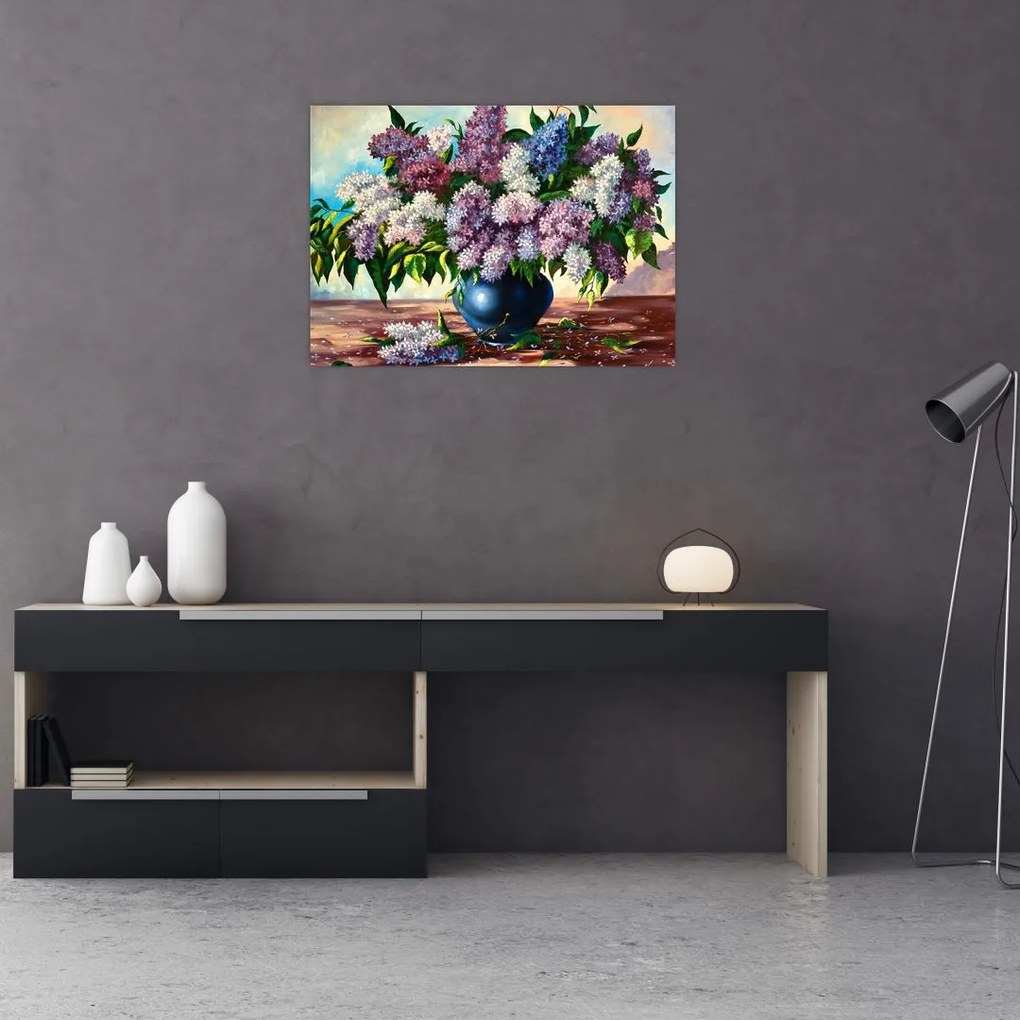 Tablou - Buchet de liliac (70x50 cm)