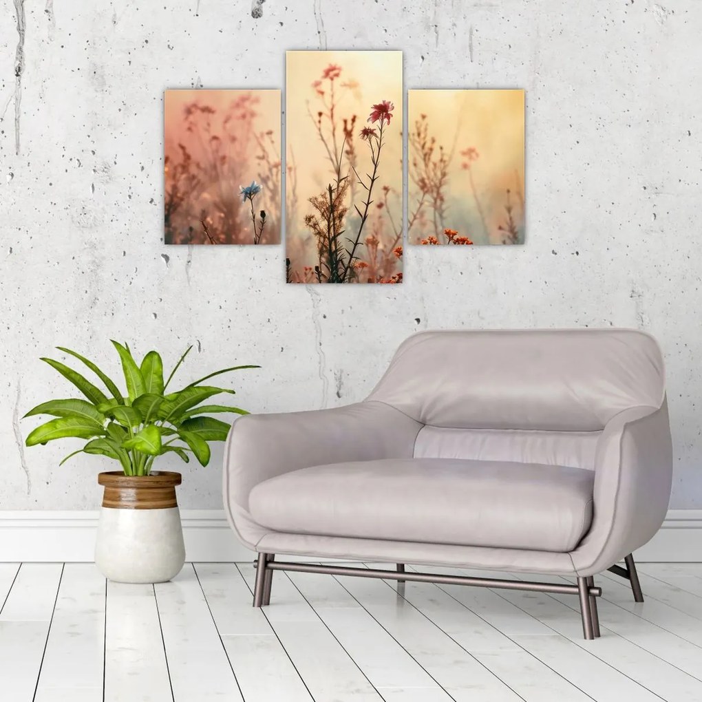 Tablou - Flori sălbatice (90x60 cm)