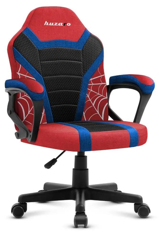 Scaun gaming pentru copii Rover 1 (negru + roșu + albastru). 1087542