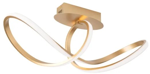 Lustră LED dimabilă aplicată Orion DL 7-694 CIRCUS LED/30W/230V auriu