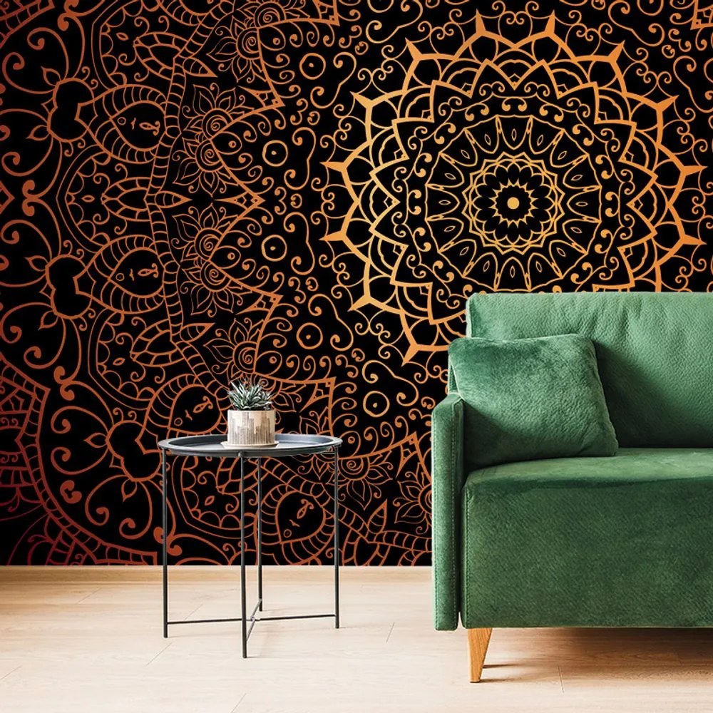Tapet Mandala vintage în stil indian