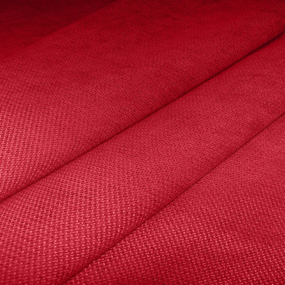 Set draperii tip tesatura in cu rejansa din bumbac tip fagure, Madison, densitate 700 g/ml, Calandra, 2 buc