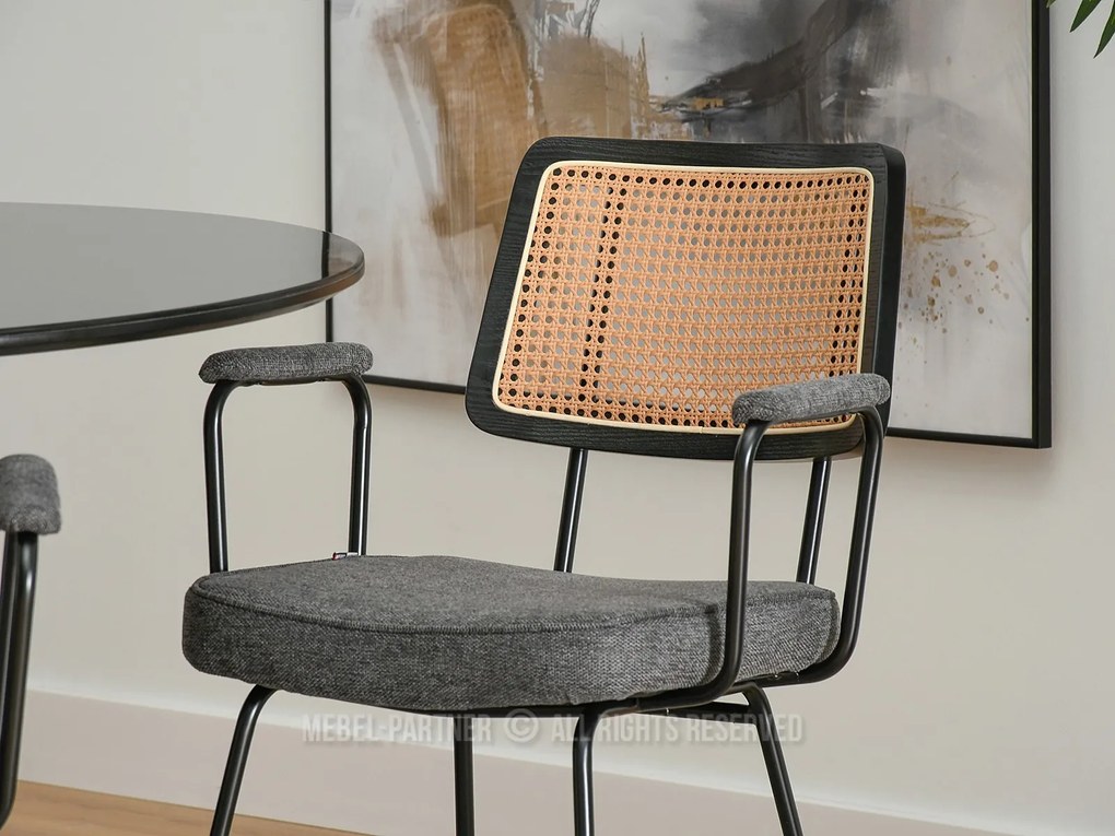 Scaun Cleo (grafit + negru). 1110977