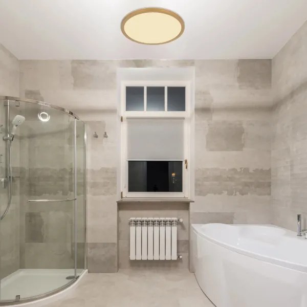 Plafonieră LED dimabilă pentru baie Globo 41562-18MM SAPANA LED/18W/230V IP44