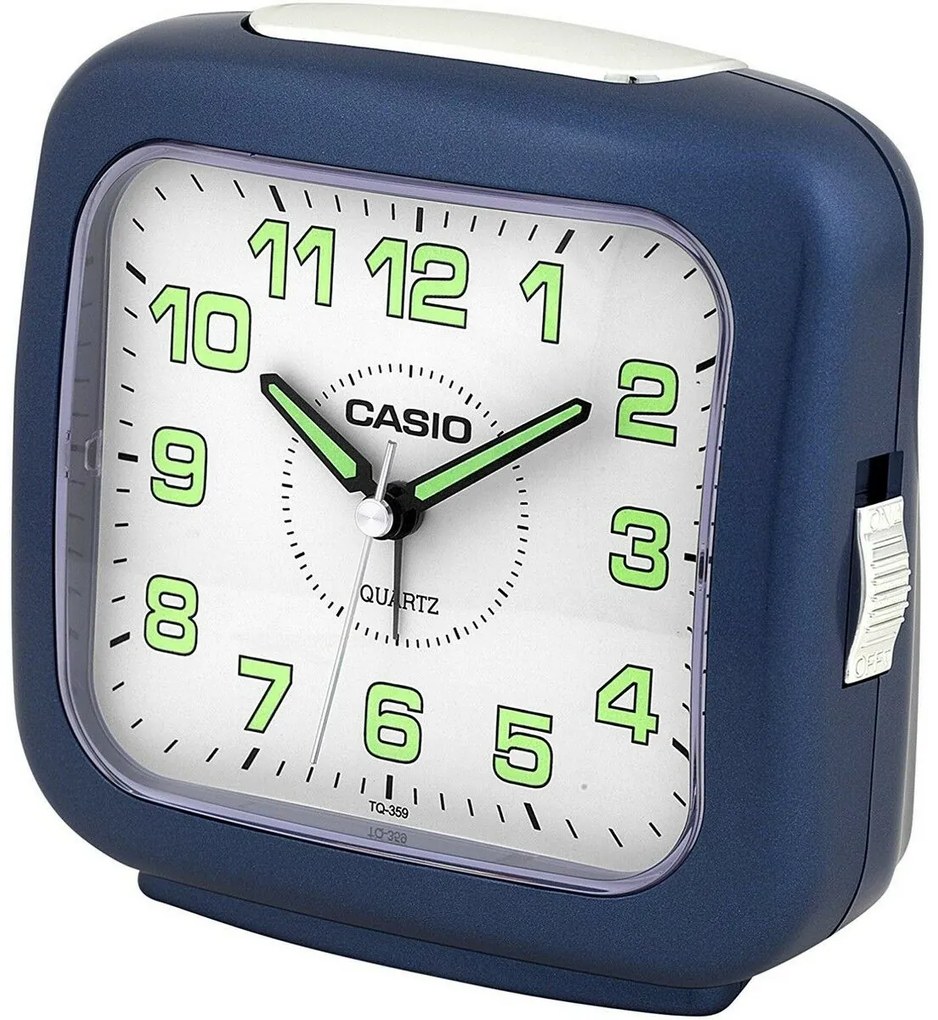 Ceas deșteptător casio jumbo albastru