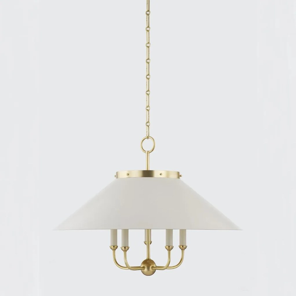 Lustra suspendata clasica LUX, Metal, Alama Antic, CLIVEDON