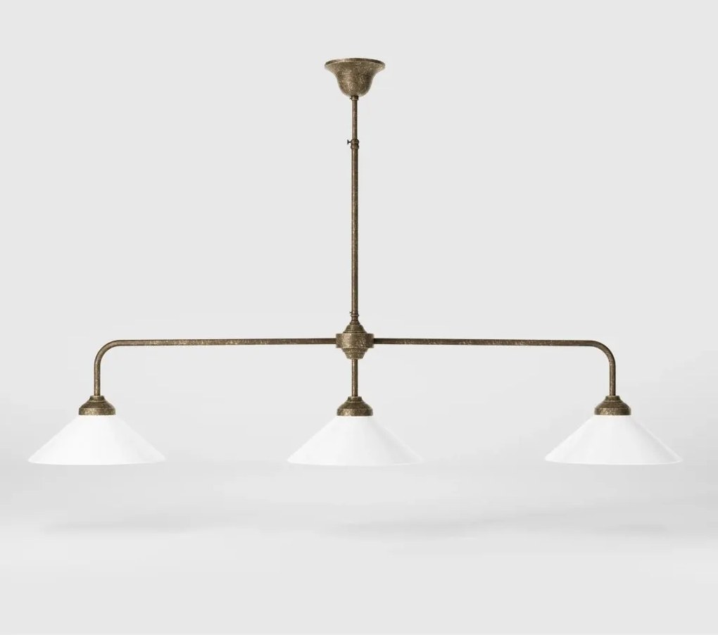 Lustra din alama cu inaltime reglabila Sofia 3L