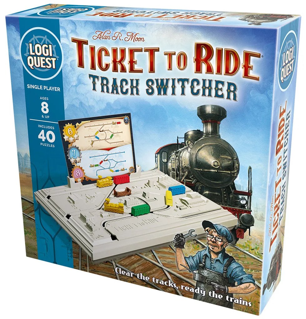 JOC LOGIQUEST TICKET TO RIDE - ASMODEE (MIXLQ02)