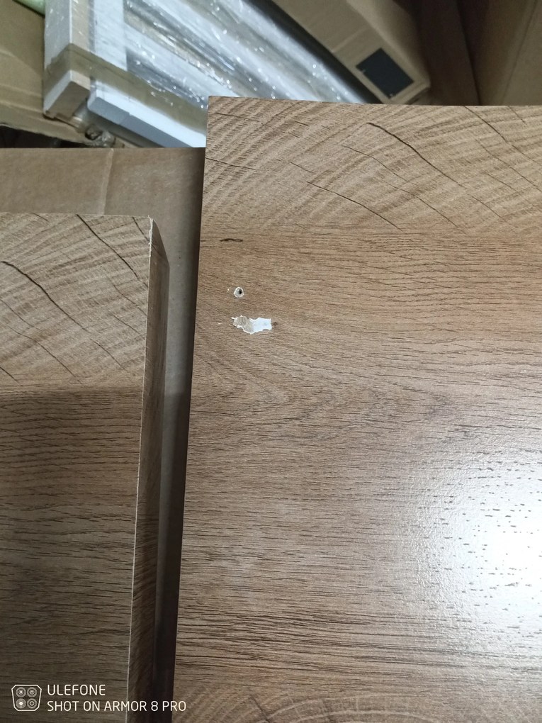 OFERTA Masa extensibila de sufragerie BRYNE in decor stejar 120(180)x80 calitatea II