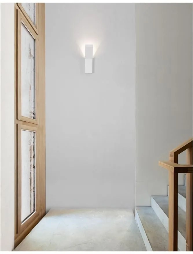 Aplica de perete design modern Otello alb 13cm