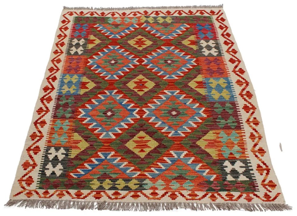 Covor kilim Chobi 157x104 kilim din lână țesut manual